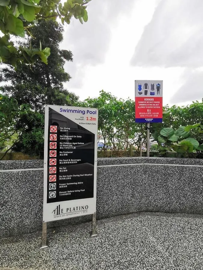 B2013The Platino Netflix 3Br Paradigm Mall By Stay Johor Bahru